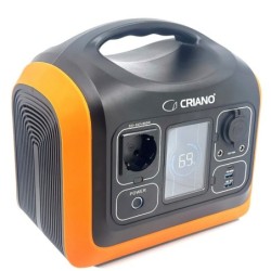 Statie acumulator portabil pentru incarcare electrica LongLife, LiFePO4, Generator Solar Power Station - 600W, 595Wh - CNO-PS600