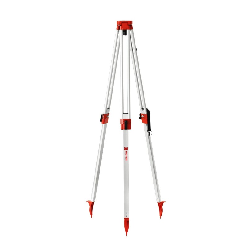 Trepied alumiuniu reglabil, 97-160cm - cap plat pt. lasere rotative - Beiter BT160FH Trepied alumiuniu reglabil, 97-160cm - cap plat pt. lasere rotative - Beiter BT160FH