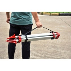 Trepied alumiuniu reglabil, 97-160cm - cap plat pt. lasere rotative - Beiter BT160FH Trepied alumiuniu reglabil, 97-160cm - cap plat pt. lasere rotative - Beiter BT160FH