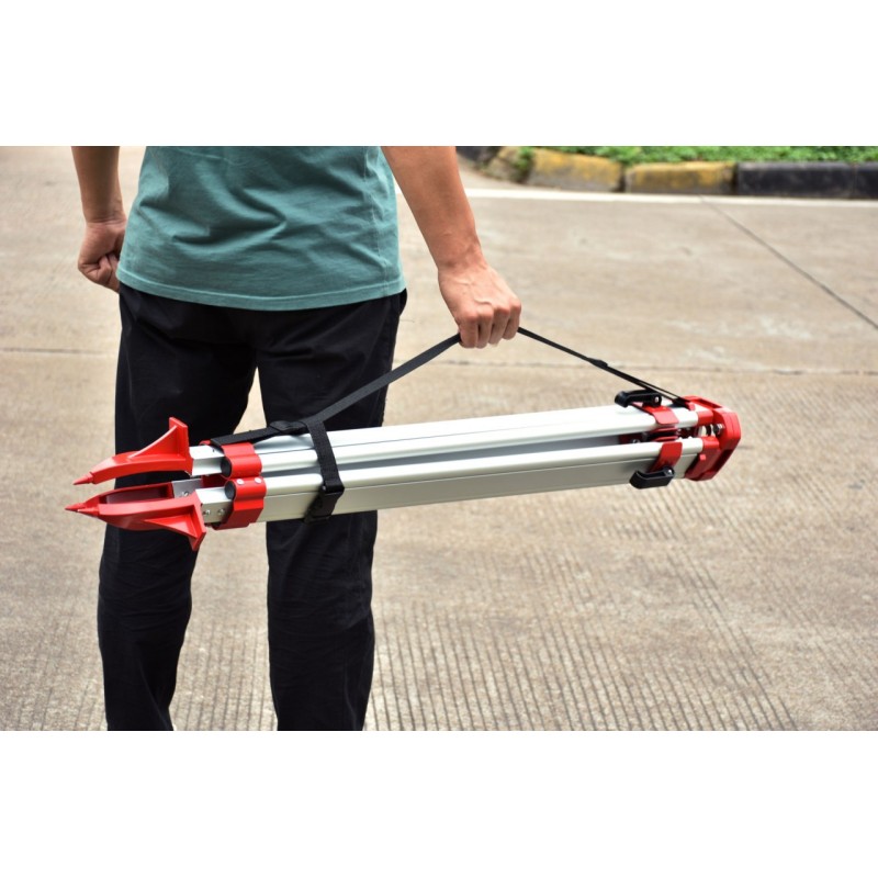 Trepied alumiuniu reglabil, 97-160cm - cap plat pt. lasere rotative - Beiter BT160FH Trepied alumiuniu reglabil, 97-160cm - cap plat pt. lasere rotative - Beiter BT160FH