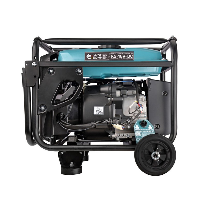 Generator de curent continuu DC 48-54V, max. 70A - benzina - Konner & Sohnen - KS-48V-DC