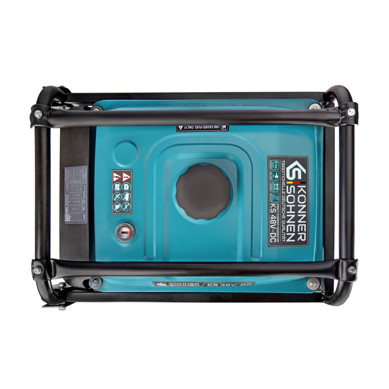 Generator de curent continuu DC 48-54V, max. 70A - benzina - Konner & Sohnen - KS-48V-DC