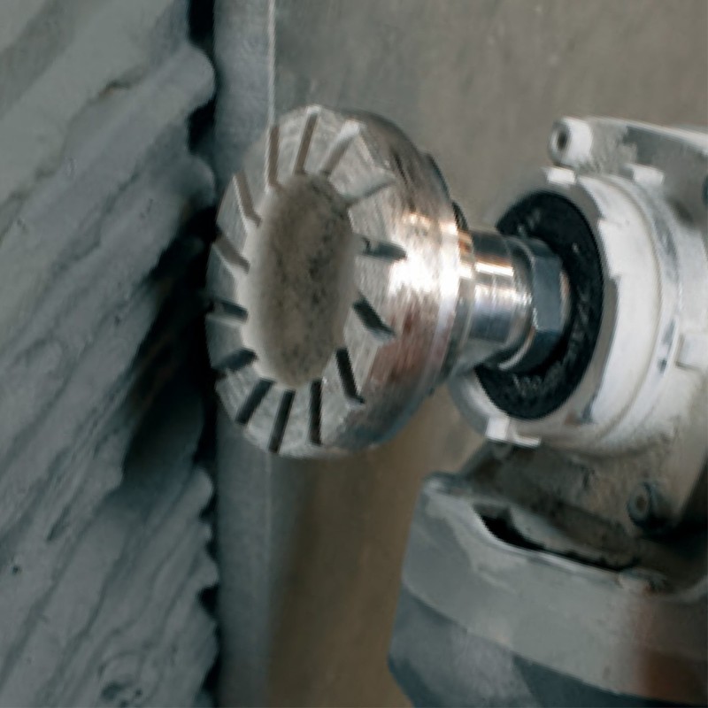 Cupa diamantata TURBO - Beton/Abrazive, 50mm x M14 - BIHUI-DGW50