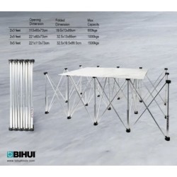 Masa de lucru pentru placi mari, extensibila tip acordeon - 221x113 cm - BIHUI-LFFT