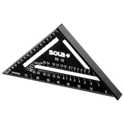 Echer căpriori multifuncțional din aluminiu, RS 18 - Sola-56160101