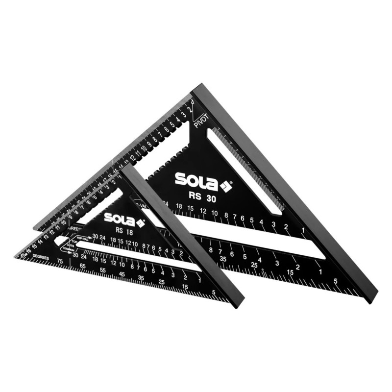 Echer căpriori multifuncțional din aluminiu, RS 18 - Sola-56160101