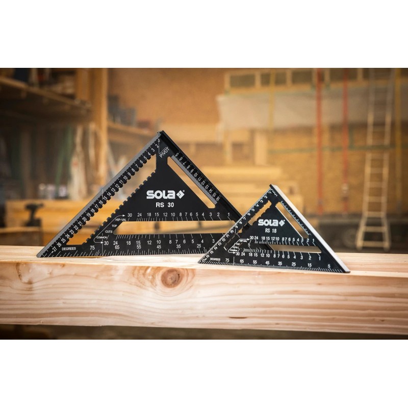 Echer căpriori multifuncțional din aluminiu, RS 18 - Sola-56160101