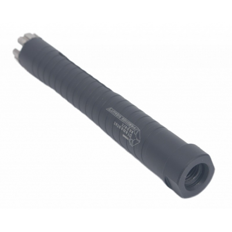 Carota diamantata PREMIUM ø28mm x 180mm x M16 pentru gaurire Beton armat, Zidarie, Granit - DXDY.P0117.28