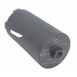 Carota diamantata PREMIUM ø102mm x 180mm x M16 pentru gaurire Beton armat, Zidarie, Granit - DXDY.P0117.102