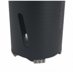 Carota diamantata PREMIUM Ø117mm x 180mm x M16 pentru gaurire Beton armat, Zidarie, Granit - DXDY.P0117.117