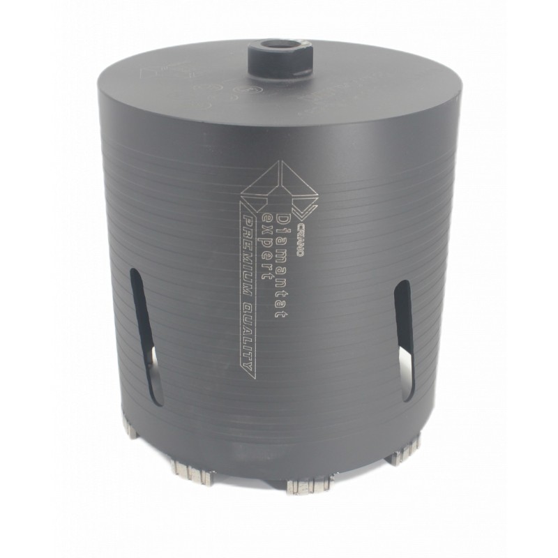 Carota diamantata PREMIUM ø182mm x 180mm x M16 pentru gaurire Beton armat, Zidarie, Granit - DXDY.P0117.182