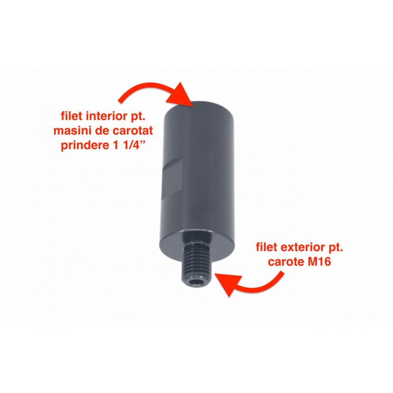 Adaptor carote M16 pentru utilizare la masini cu prindere 1 1/4 " - DXDY.117.114