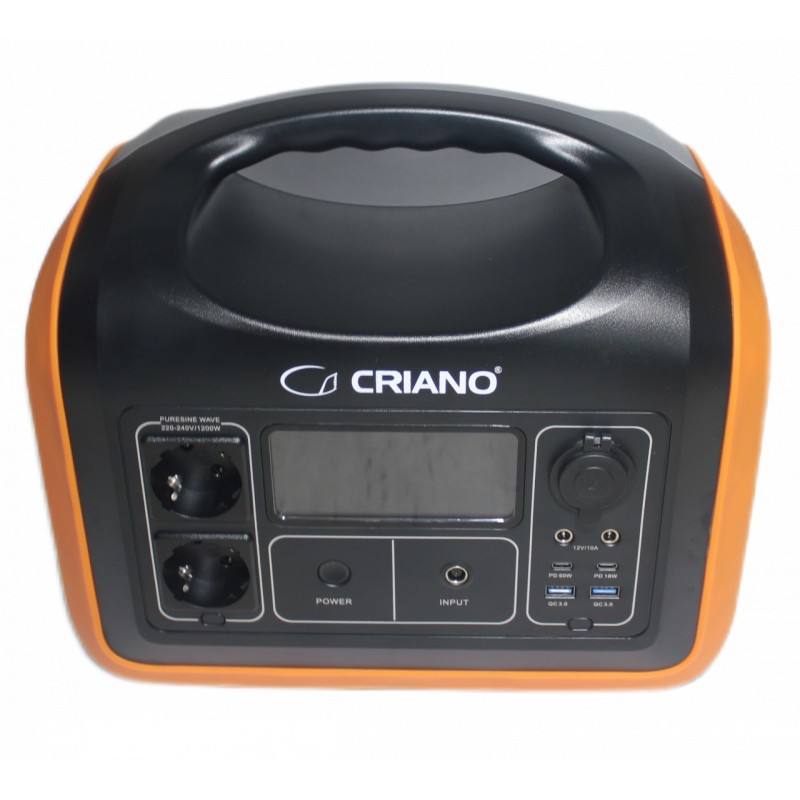 Statie acumulator portabil pentru incarcare electrica LongLife, LiFePO4, Generator Solar Power Station - 1200W, 992Wh - CNO-PS12