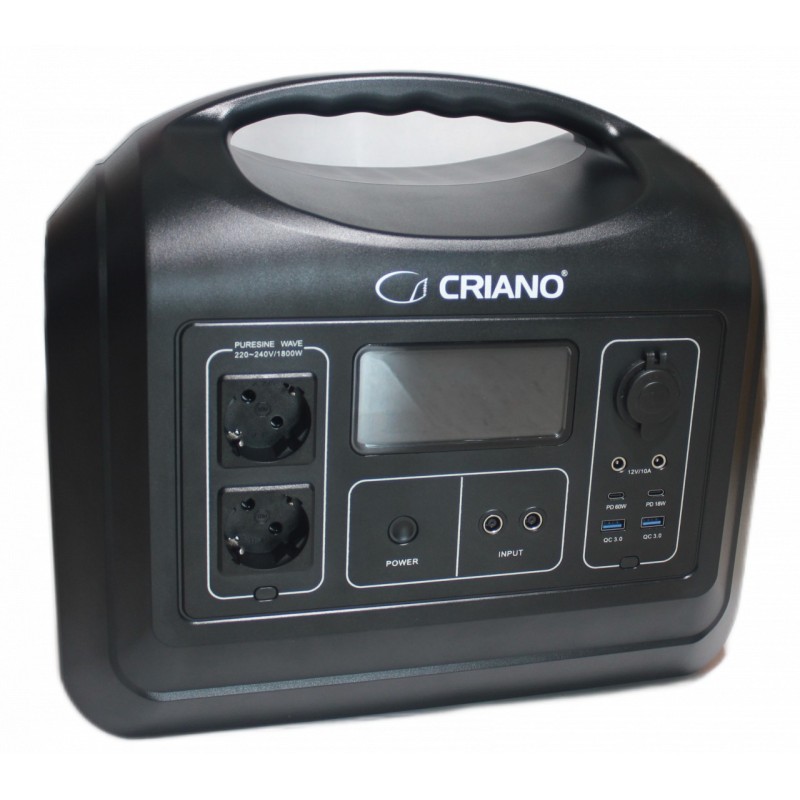 Statie acumulator portabil pentru incarcare electrica LongLife, LiFePO4, Generator Solar Power Station - 1800W, 1488Wh - CNO-PS1