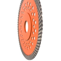 Disc diamantat pentru taiat Granit, Piatra, Beton armat, Materiale dure TURBO Laser 125x22,23mm SUPER PREMIUM - DXDY.PMPT.125