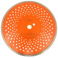 Disc diamantat pentru taiat Granit, Piatra, Beton armat, Materiale dure TURBO Laser 300x25,4mm (cu inel reductor de 20mm) SUPER