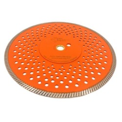 Disc diamantat pentru taiat Granit, Piatra, Beton armat, Materiale dure TURBO Laser 300x25,4mm (cu inel reductor de 20mm) SUPER