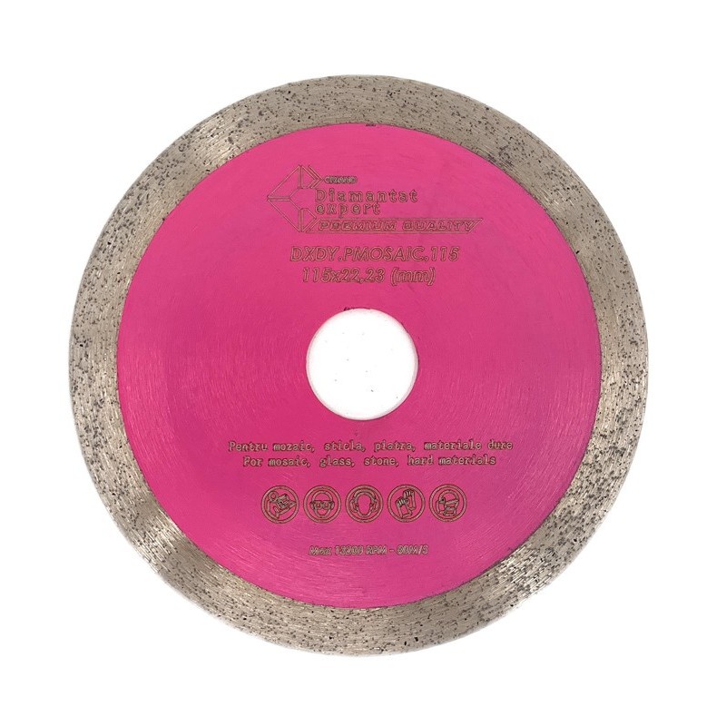 Disc Diamantat pt. Mozaic, Sticla 115x22.2 (mm) Super Premium - DXDY.PMOSAIC.115