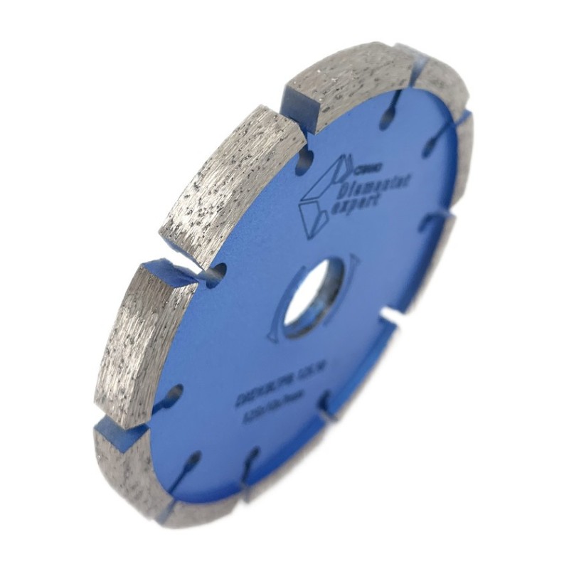 Disc diamantat pentru taiere de rosturi de dilatare in Beton si Sapa 125x22,2mm cu grosime de 10mm Standard Profesional - BlueLi