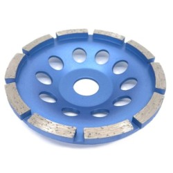 Disc cupa diamantata pentru slefuire Beton/Abrazive 125x22,2mm Standard Profesional - BlueLine - DXDY.BLEC.125