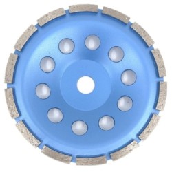Disc cupa diamantata pentru slefuire Beton/Abrazive 180x22,2mm Standard Profesional - BlueLine - DXDY.BLEC.180