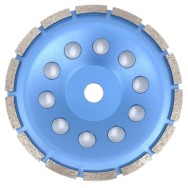 Disc cupa diamantata pentru slefuire Beton/Abrazive 180x22,2mm Standard Profesional - BlueLine - DXDY.BLEC.180