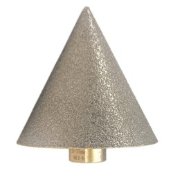 Freza diamantata conica pt. rectificari in placi ceramice, piatra 3-75mm - DXDY.FCON.3-75