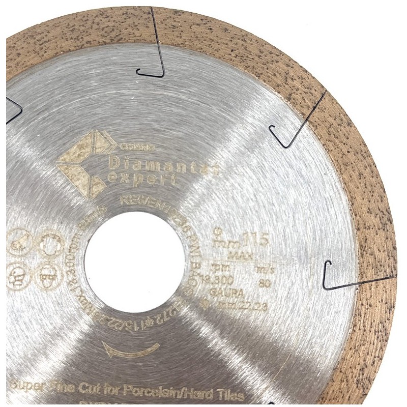 Disc DiamantatExpert pt. Taieri Extra Fine in Portelan Dur 115x22.2 (mm) Ultra Premium - DXDY.PJS.115