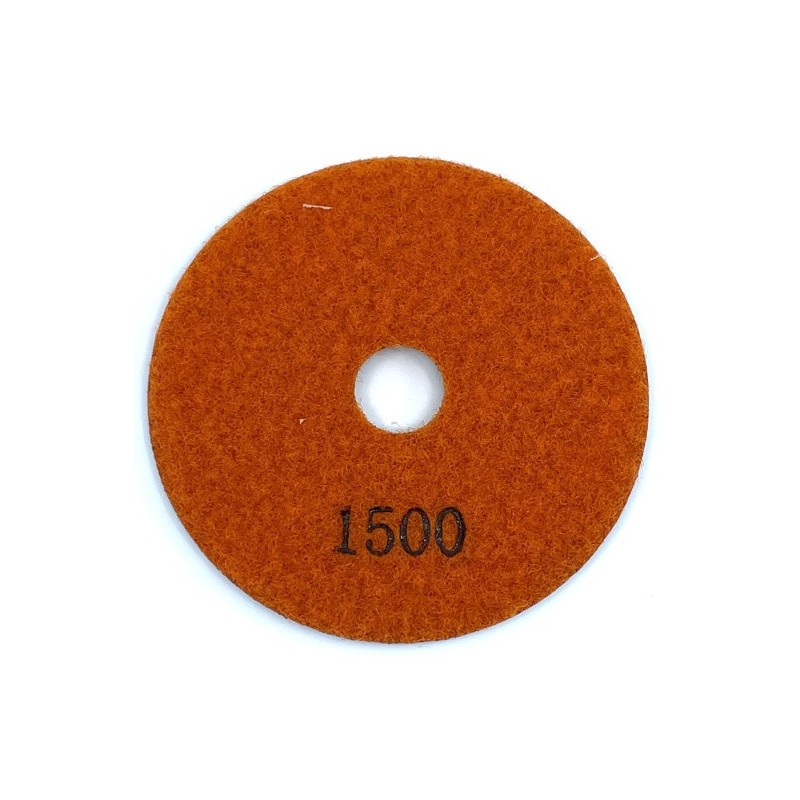 Paduri / dischete diamantate pt. slefuire uscata ECO #1500 Ø125mm - DXDY.ECOPAD.125.1500