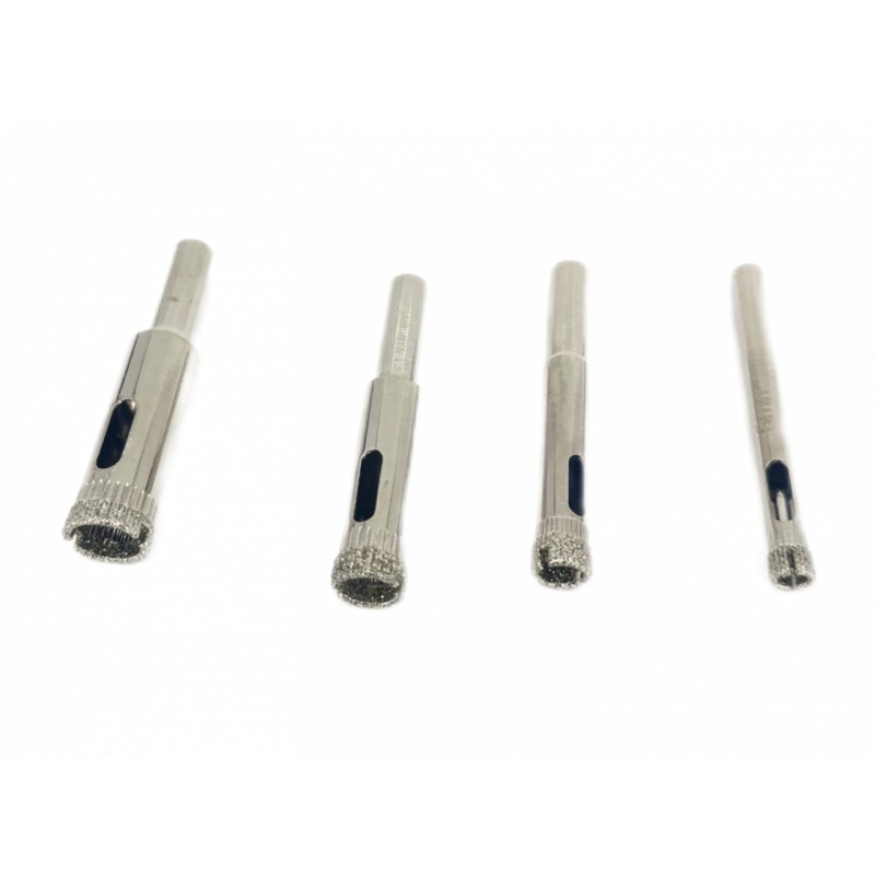 Carota diamantata WETDrill 10 mm - gaurire cu apa pt. portelan, faianta, gresie etc. - Profesional Standard. - DXDY.WETDrill.10