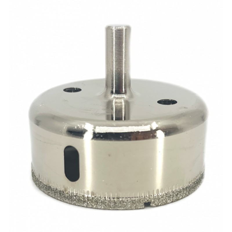 Carota diamantata WETDrill 68mm - gaurire cu apa pt. portelan, faianta, gresie etc. - Profesional Standard. - DXDY.WETDrill.68