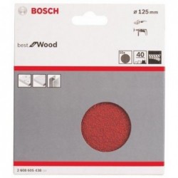 Bosch Set 10 foi abrazive C470, 125mm, 120