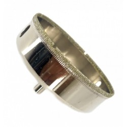 Carota diamantata WETDrill 100mm - gaurire cu apa pt. portelan, faianta, gresie etc. - Profesional Standard. - DXDY.WETDrill.100