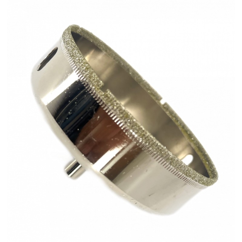 Carota diamantata WETDrill 100mm - gaurire cu apa pt. portelan, faianta, gresie etc. - Profesional Standard. - DXDY.WETDrill.100