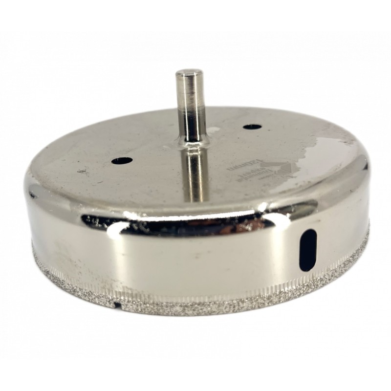 Carota diamantata WETDrill 120mm - gaurire cu apa pt. portelan, faianta, gresie etc. - Profesional Standard. - DXDY.WETDrill.120