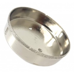 Carota diamantata WETDrill 120mm - gaurire cu apa pt. portelan, faianta, gresie etc. - Profesional Standard. - DXDY.WETDrill.120