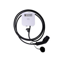 Stație de încărcare pentru vehicule electrice - monofazată, 7 kW, 32A, Tip 2 - KS P32/1
