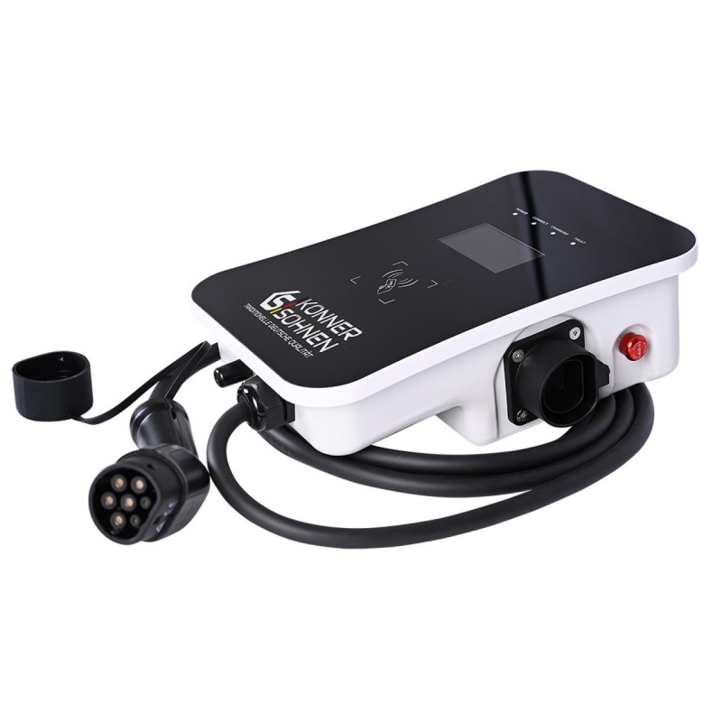Stație de încărcare pentru vehicule electrice - monofazată, 7 kW, 32A, Tip 2 - KS X32/1