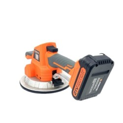 Vibrator profesional 21V HEAVY DUTY cu ventuza ⌀200mm si variator de turatii digital pt. placi ceramice - CNO-VP21