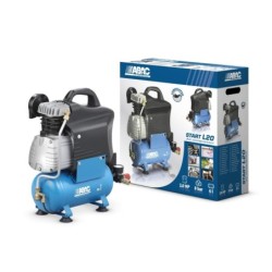 Compresor de aer cu piston - 1.5 kW, 220 L/min, 8 bari - Rezervor 6 Litri - ABAC-START-L20