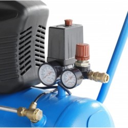 Compresor de aer cu piston - 1.5 kW, 220 L/min, 10 bari - Rezervor 24 Litri - ABAC-POLE-POSITION-L20