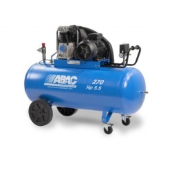 Compresor de aer cu piston - 4.1 kW, 595 L/min, 10 bari - Rezervor 270 Litri - ABAC-A49B-270-CT5,5 Compresor de aer cu piston - 4.1 kW, 595 L/min, 10 bari - Rezervor 270 Litri - ABAC-A49B-270-CT5,5