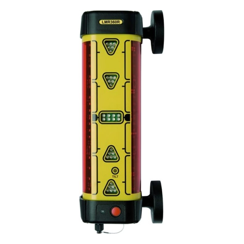 Pachet Receptor semnal pentru utilaje 360° LMR360R (868 MHz) - prindere magnetica si afișaj de la distanță LMD360R, Leica-600335