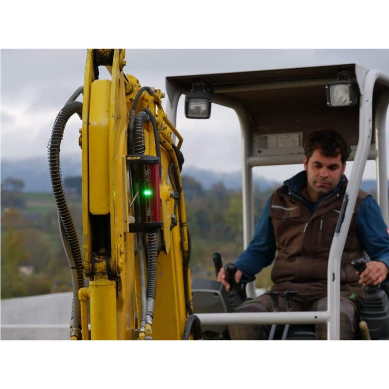 Receptor semnal pentru utilaje 360° LMR360R (868 MHz) - prindere magnetica - Leica-773557