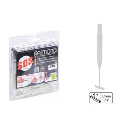 Clipsuri sistem nivelare RLS SOS pt. gresie, faianta si placi - Rost 1.5-5mm - 130 buc - Raimondi-180VSOS0130