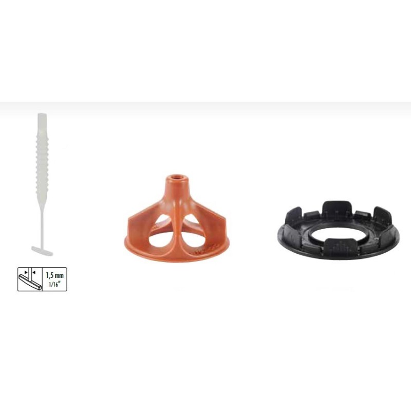 Kit sistem nivelare RLS SOS pt. gresie, faianta si placi - Rost 1.5-5mm - Raimondi-180VSOSKIT0100