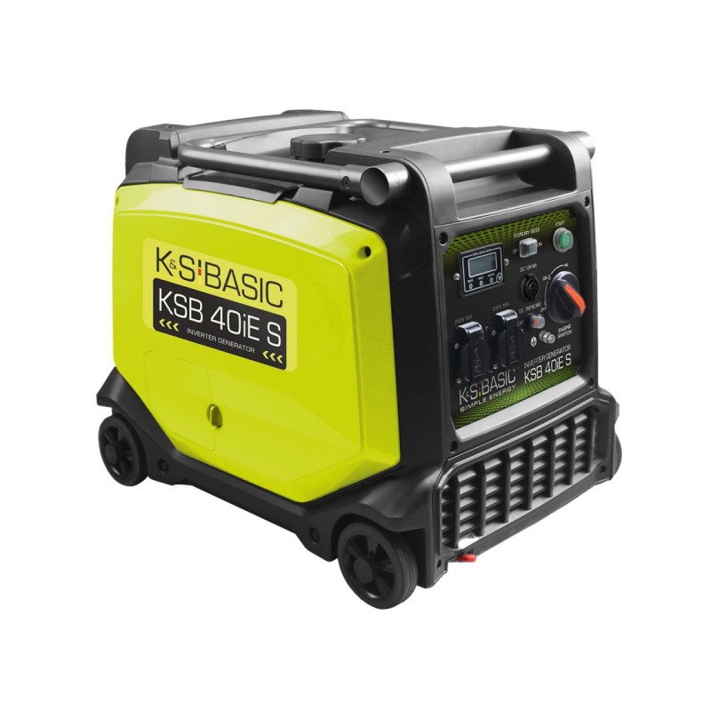 Generator de curent 3.8 kW inverter - benzina - insonorizat - Konner & Sohnen - KSB-40iE-S