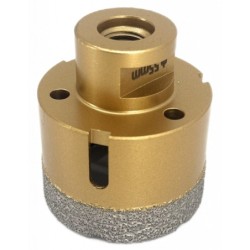 Carota diamantata pt. gresie portelanata & piatra - diam. 55mm - Premium - DXDY.GOLDrill.55