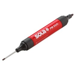 Marker permanent / marcator gauri, negru PM DUO - Sola-66080120