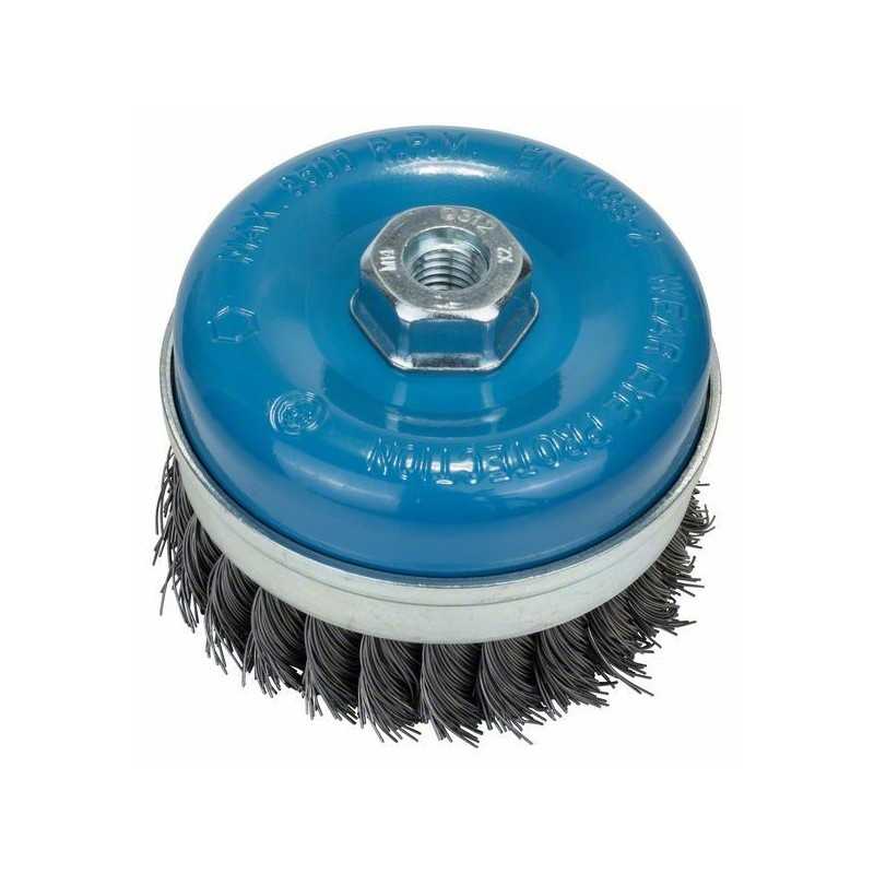 Bosch Perie-oala, sarma cu noduri 100 otel 100mm, 0.5mm, M14